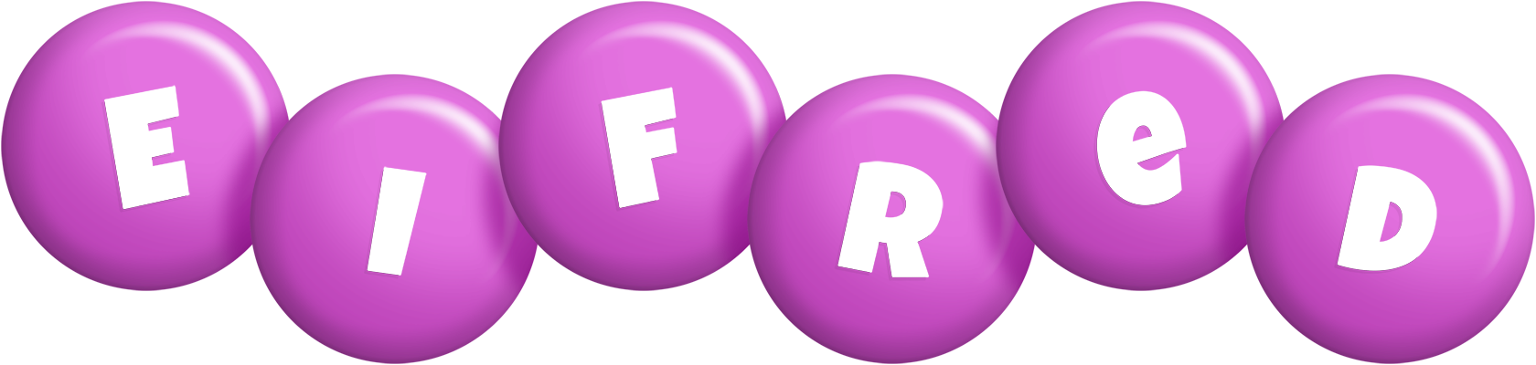 Eifred candy-purple logo