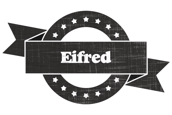 Eifred grunge logo