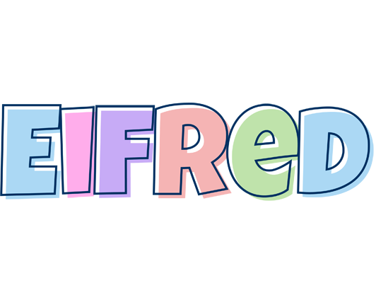 Eifred pastel logo