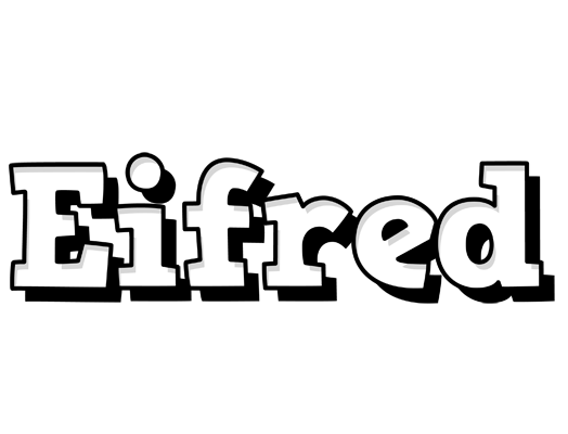Eifred snowing logo