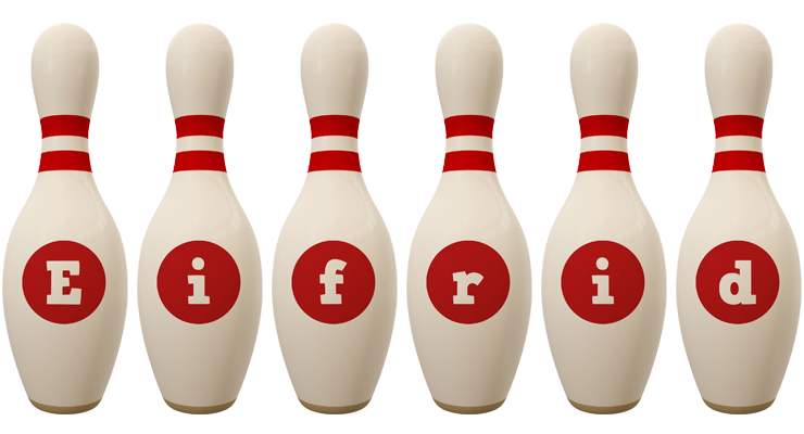 Eifrid bowling-pin logo
