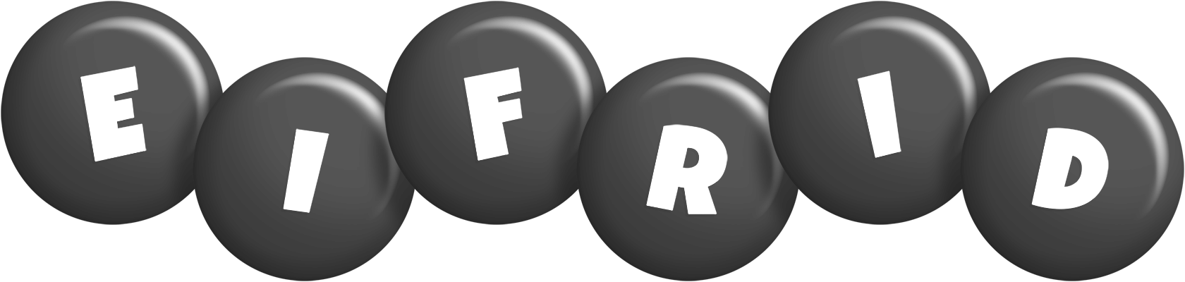 Eifrid candy-black logo