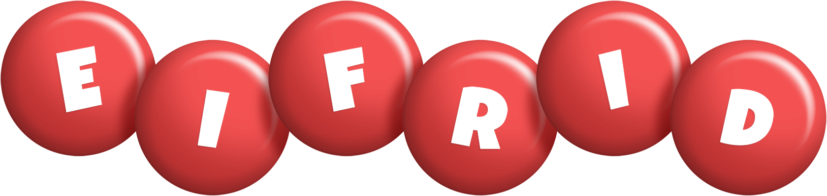 Eifrid candy-red logo