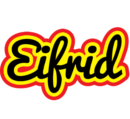 Eifrid flaming logo