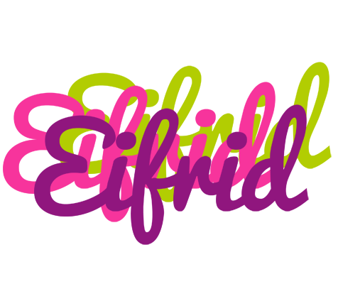 Eifrid flowers logo
