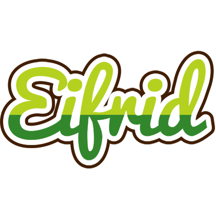 Eifrid golfing logo