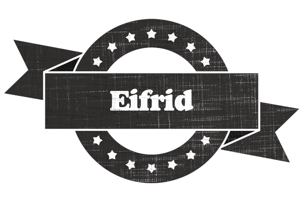 Eifrid grunge logo