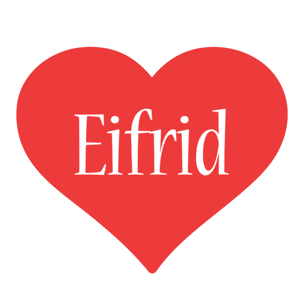 Eifrid love logo