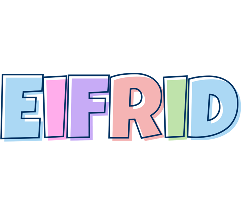 Eifrid pastel logo