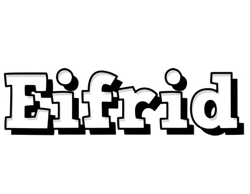 Eifrid snowing logo