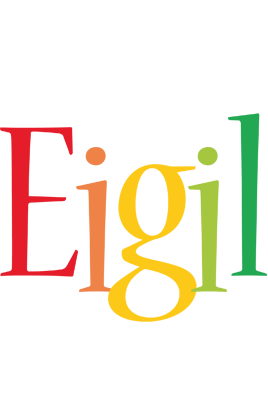 Eigil birthday logo