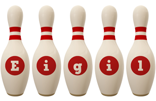 Eigil bowling-pin logo