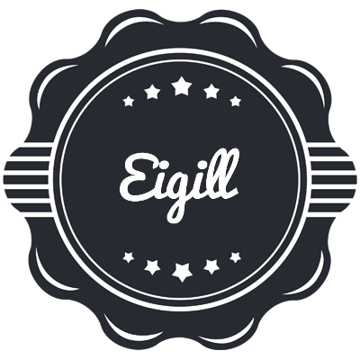 Eigill badge logo