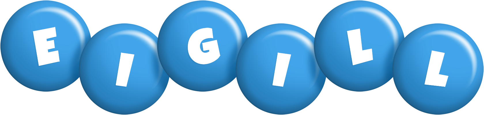 Eigill candy-blue logo
