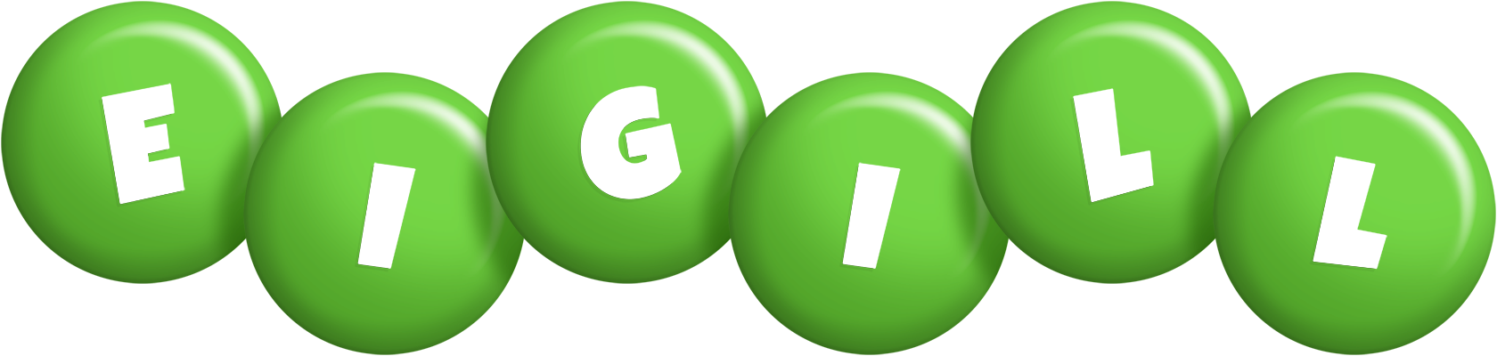 Eigill candy-green logo