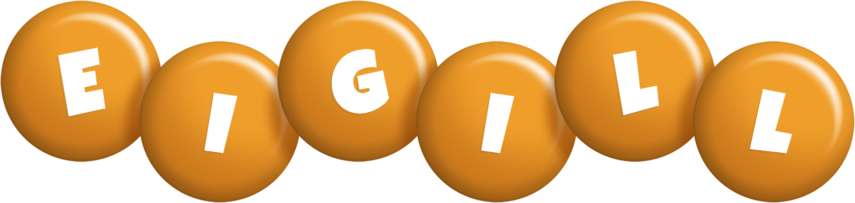 Eigill candy-orange logo