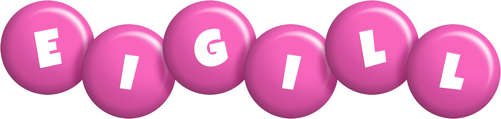 Eigill candy-pink logo