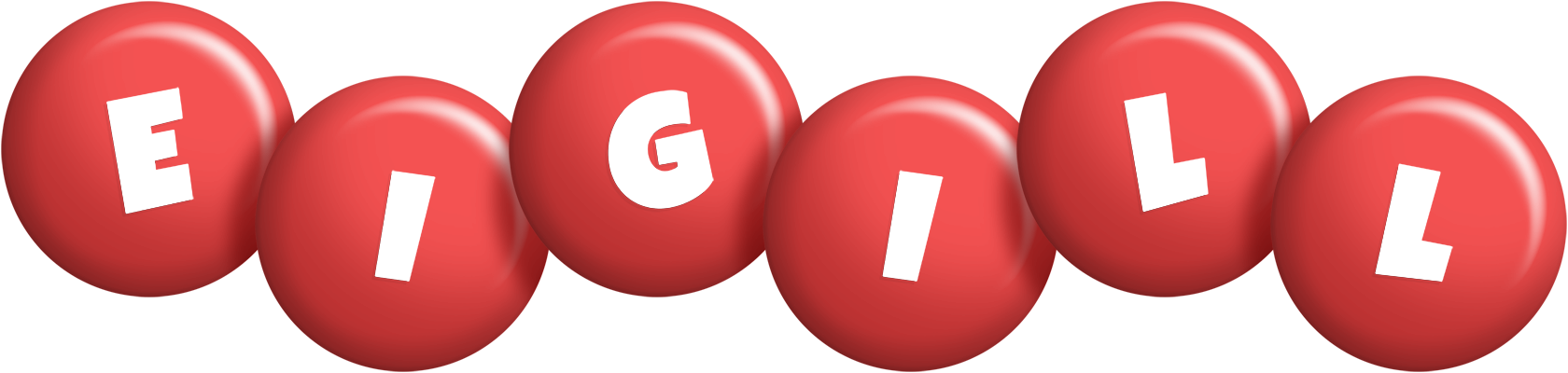 Eigill candy-red logo