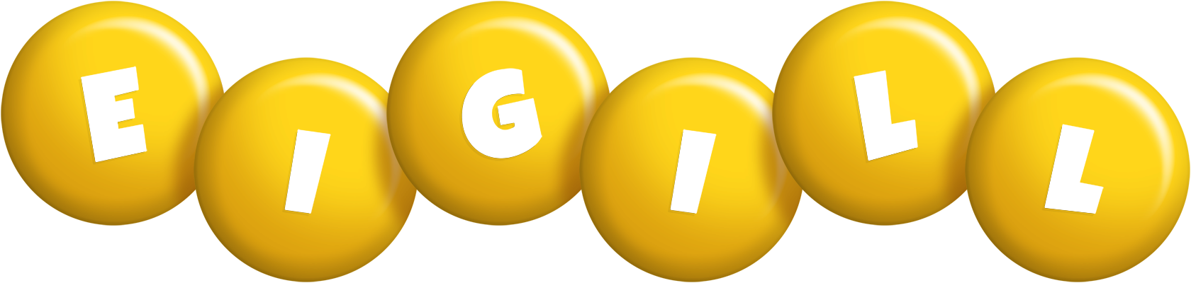 Eigill candy-yellow logo