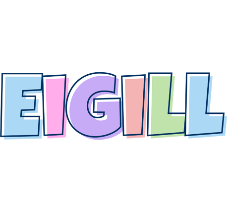 Eigill pastel logo