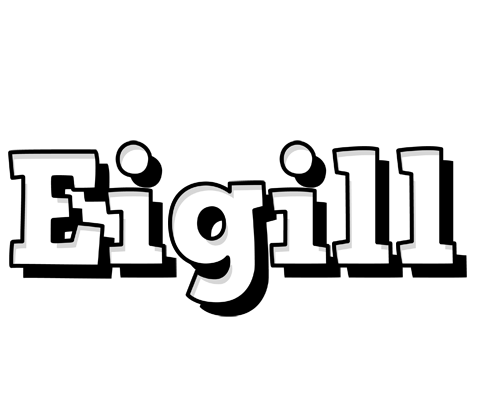 Eigill snowing logo