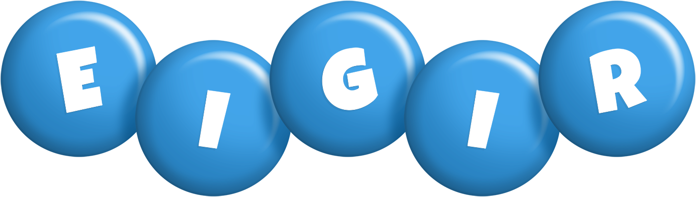 Eigir candy-blue logo