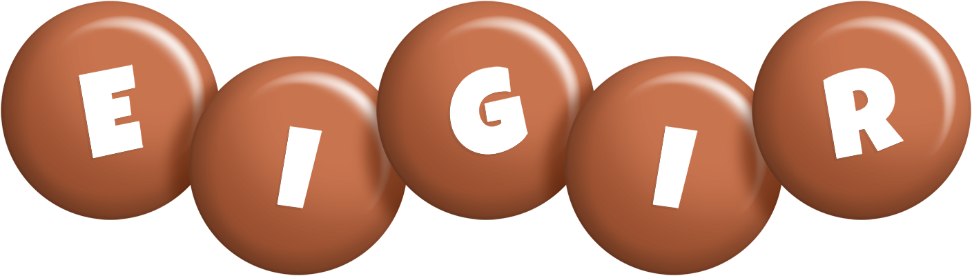 Eigir candy-brown logo