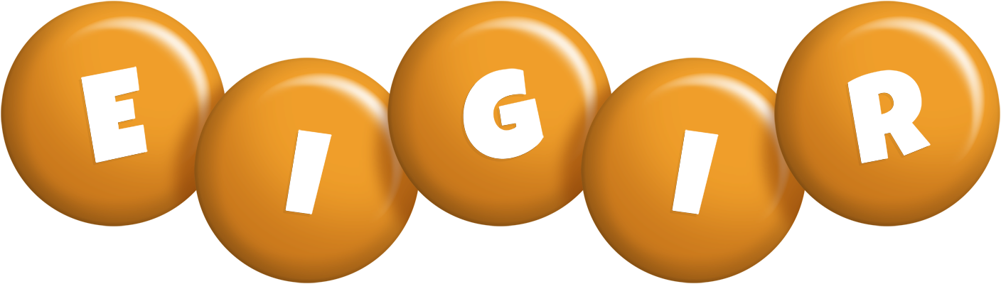 Eigir candy-orange logo
