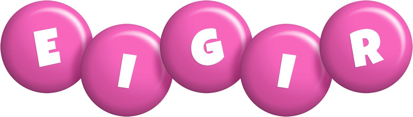 Eigir candy-pink logo
