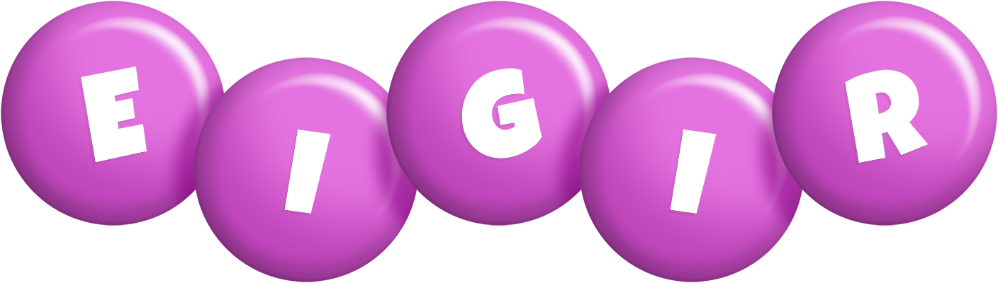 Eigir candy-purple logo