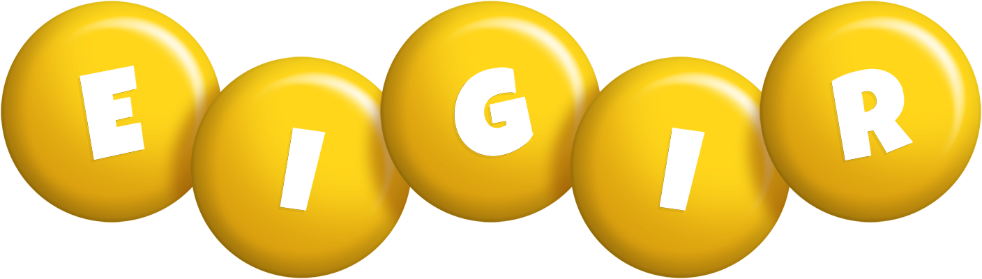 Eigir candy-yellow logo