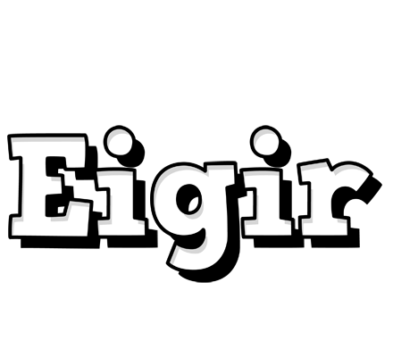 Eigir snowing logo