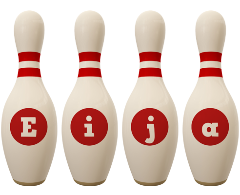 Eija bowling-pin logo