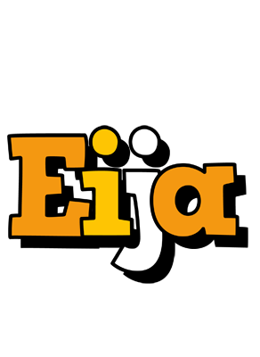 Eija cartoon logo
