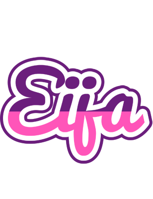 Eija cheerful logo