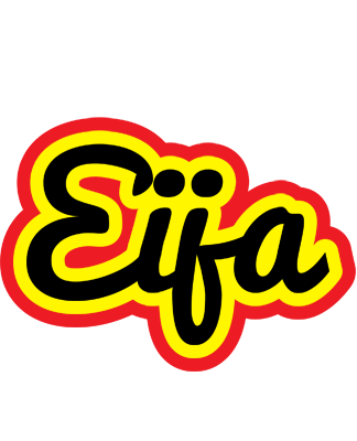 Eija flaming logo