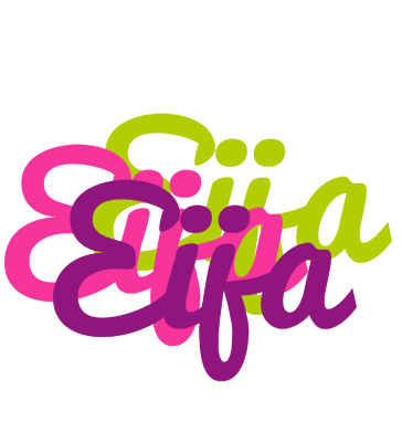 Eija flowers logo