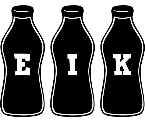 Eik bottle logo