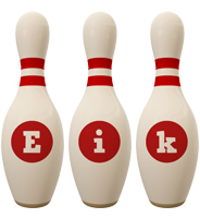 Eik bowling-pin logo