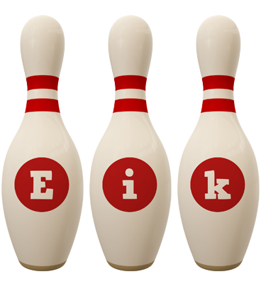 Eik bowling-pin logo