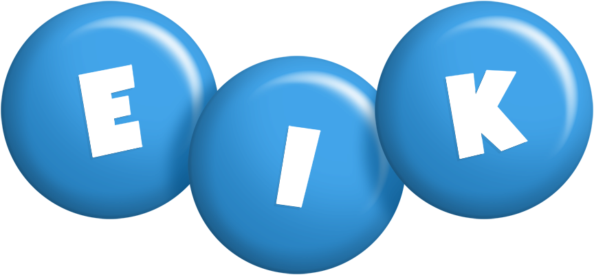 Eik candy-blue logo