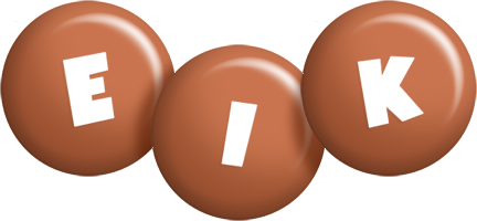 Eik candy-brown logo