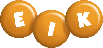 Eik candy-orange logo