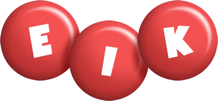 Eik candy-red logo