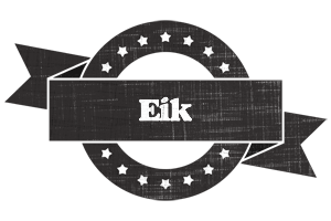 Eik grunge logo