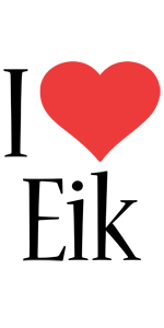 Eik i-love logo