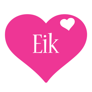 Eik love-heart logo