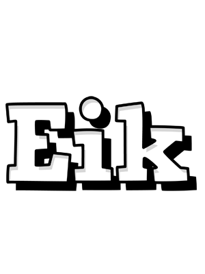 Eik snowing logo