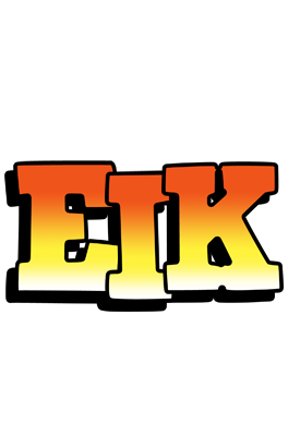 Eik sunset logo