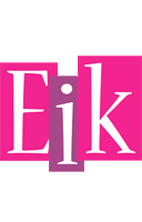 Eik whine logo